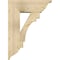 Ekena Millwork Merced Traditional Rough Sawn Bracket w/ Offset Brace, Douglas Fir, 8"W x 22"D x 30"H BKT0806X22X30MRC01RDF - alternate 4